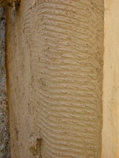 La couche de corps fraîchement appliquée